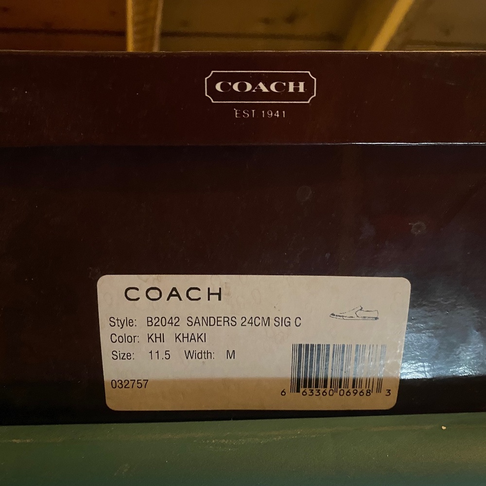 Mens Coach Shoes
